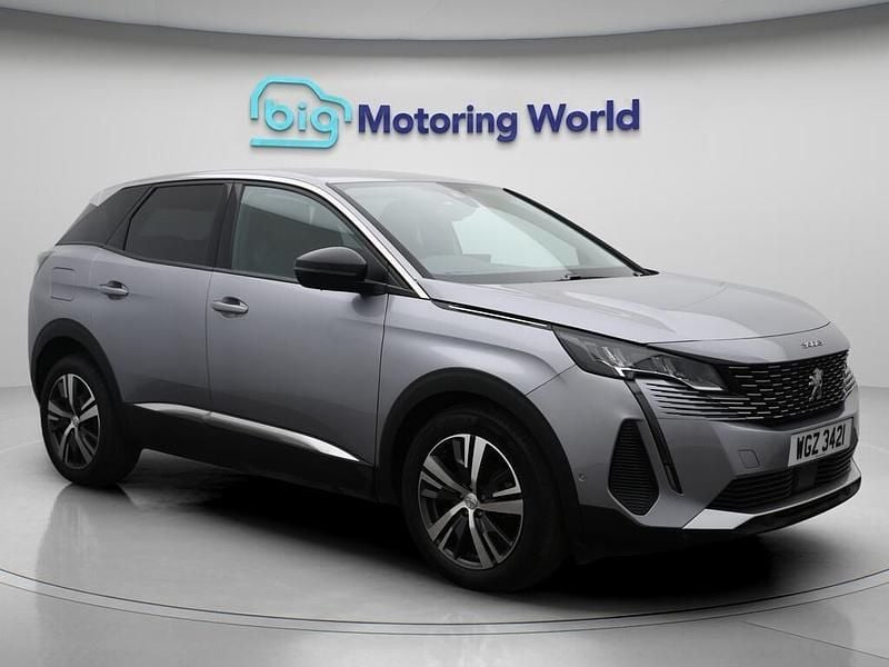 Grey Used 2022 Peugeot 3008 Allure Hatchback | £15,400 (Good price) - Image 1/4