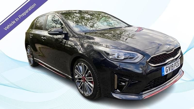 Used Kia Ceed GT GT 201 HP (147 kW) 2019 Black Hatchback