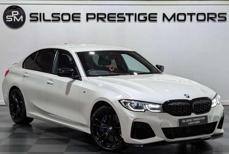 White Used 2019 BMW M340 M Sport Sedan | £31,995 (Fair price) - Image 1/4