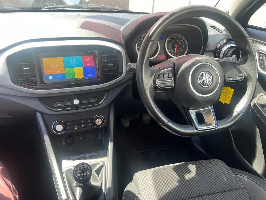 Used MG MG3 Excite 106 HP (77 kW) 2019 Laser blue Hatchback