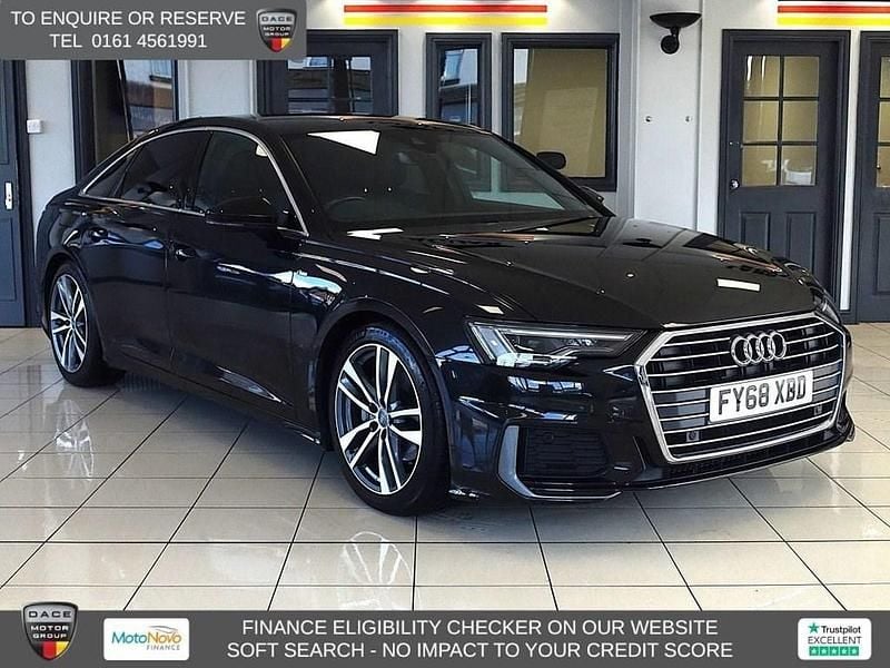 Grey Used 2018 Audi A6 S-Line Sedan | £16,970 (Fair price) - Image 1/4