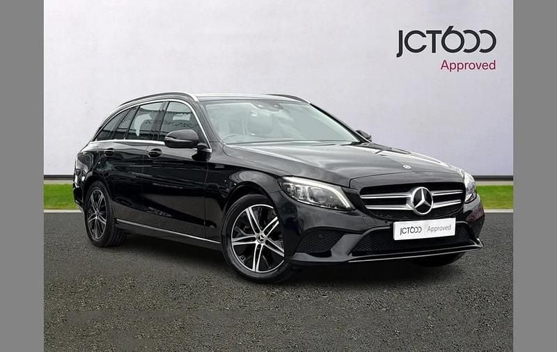 Black Used 2019 Mercedes C200 Premium Estate | £15,900 (Good price) - Image 1/4