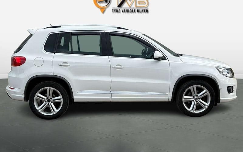 Used VW Tiguan R-line 140 HP (102 kW) 2013 White SUV