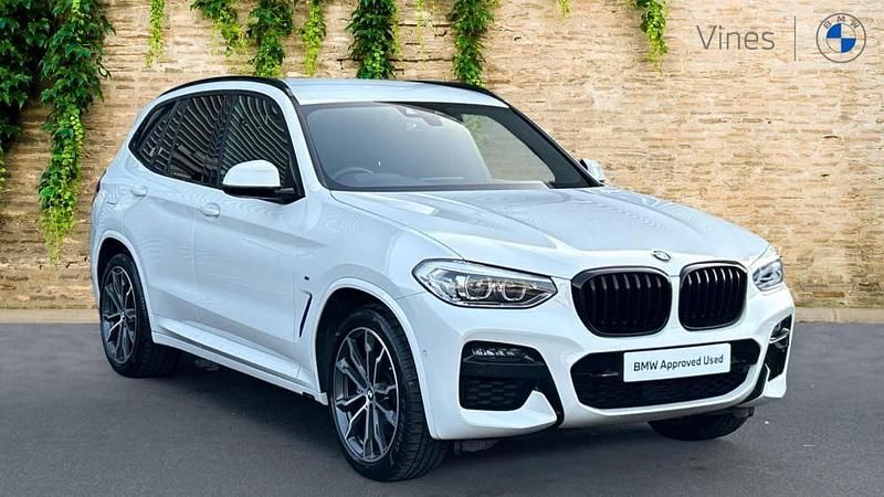Used BMW X3 M Sport 184 HP (135 kW) 2019 White SUV