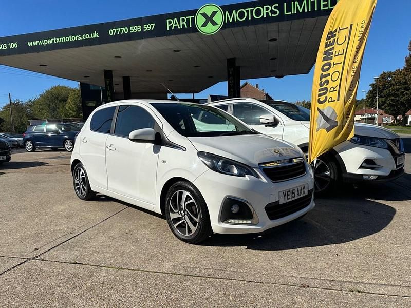 White Used 2015 Peugeot 108 Allure Hatchback | £3,995 (Fair price) - Image 1/4
