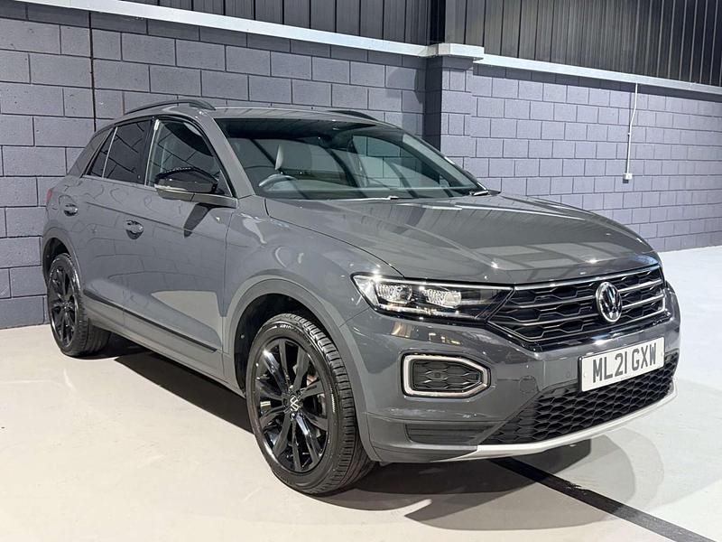 Used VW T-Roc Black Edition 150 HP (110 kW) 2021 Grey SUV
