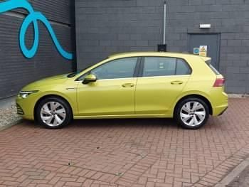 Used VW Golf VII Style 150 HP (110 kW) 2020 Yellow Hatchback