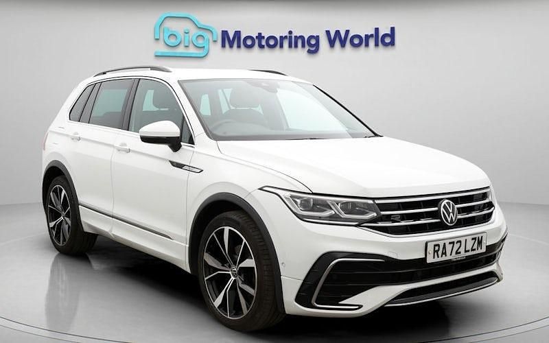 Used VW Tiguan R-line 150 HP (110 kW) 2023 White SUV