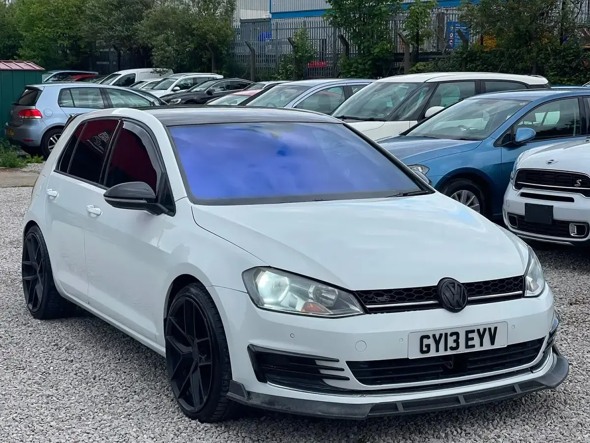 Used VW Golf VII GT 2013 White Hatchback