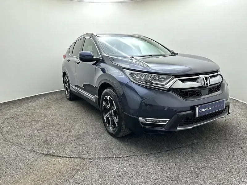 Used Honda CR-V Hybrid 184 HP (135 kW) 2020 Cosmic blue SUV