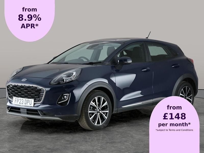 Blue Used 2023 Ford Puma Gen-E Titanium SUV | £12,134 (Good price) - Image 1/2