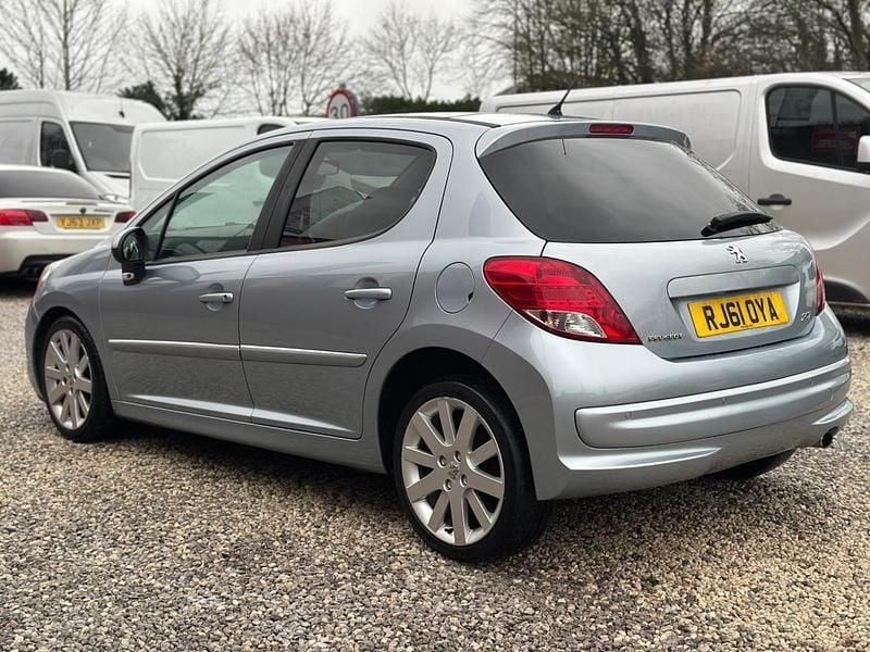 Used Peugeot 207 Allure 120 HP (88 kW) 2012 Blue Hatchback