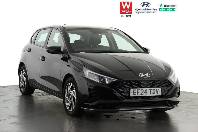Black Used 2024 Hyundai i20 Advanced Hatchback | £17,649 (Fair price) - Image 1/3