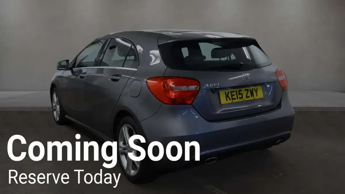 Used Mercedes A180 Sport Edition 109 HP (80 kW) 2015 Grey Hatchback