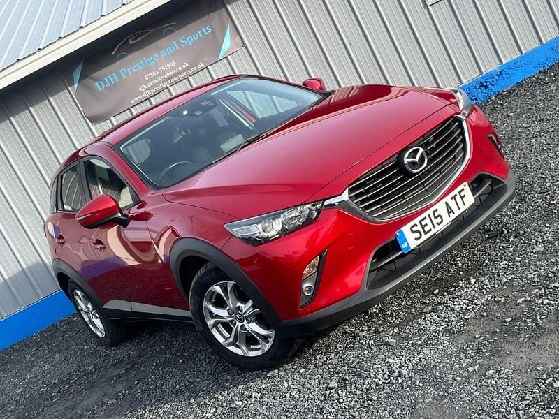 Used Mazda CX-3 105 HP (77 kW) 2015 Red SUV