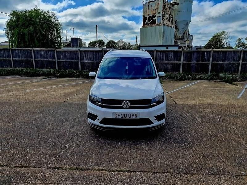Used VW Caddy Trendline 102 HP (75 kW) 2020 White MPV