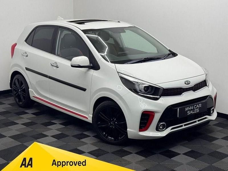 Used Kia Picanto GT-Line S 83 HP (61 kW) 2018 White Hatchback