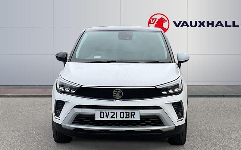 Used Vauxhall Crossland Elite 110 HP (80 kW) 2021 White SUV