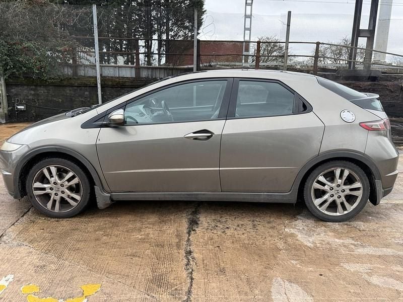 Used Honda Civic EX 2010 Grey Hatchback