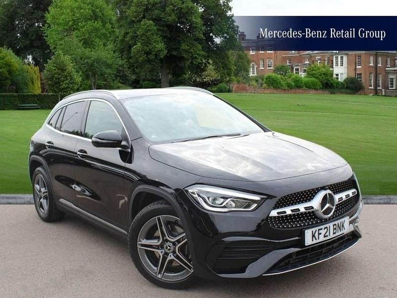 Used Mercedes GLA200 AMG line 150 HP (110 kW) 2021 Black SUV