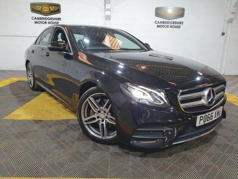 Black Used 2016 Mercedes E220 AMG line Sedan | £13,850 (Fair price) - Image 1/4