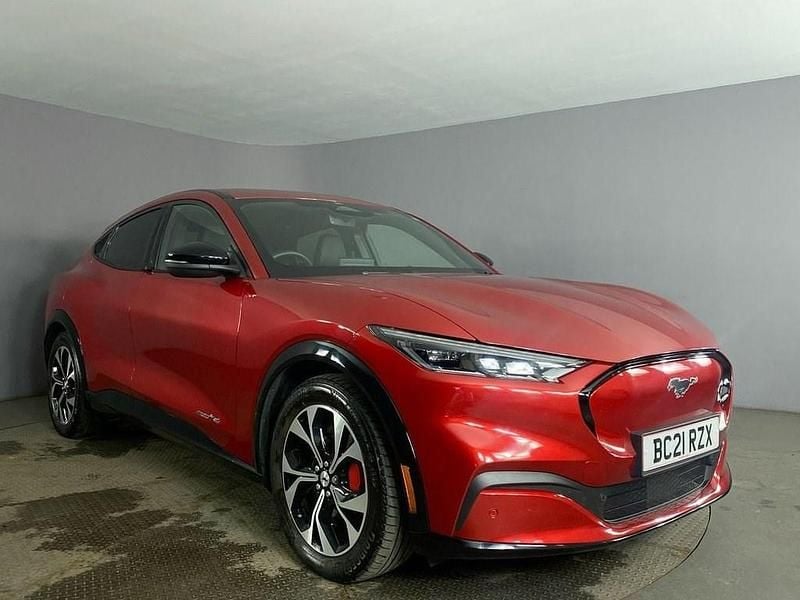 Red Used 2021 Ford Mustang Mach-E Standard Range SUV | £21,199 (Fair price) - Image 1/4