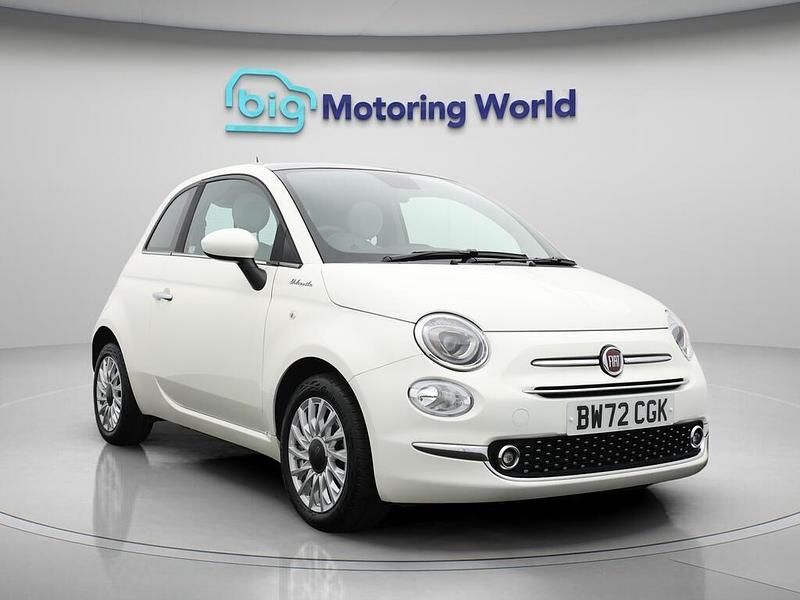 White Used 2023 Fiat 500 Dolcevita Hatchback | £9,200 (Fair price) - Image 1/4