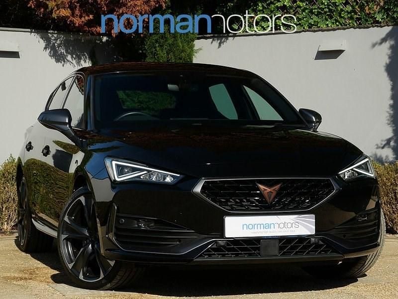 Black Used 2021 Cupra Leon Hatchback | £20,395 (Fair price) - Image 1/3