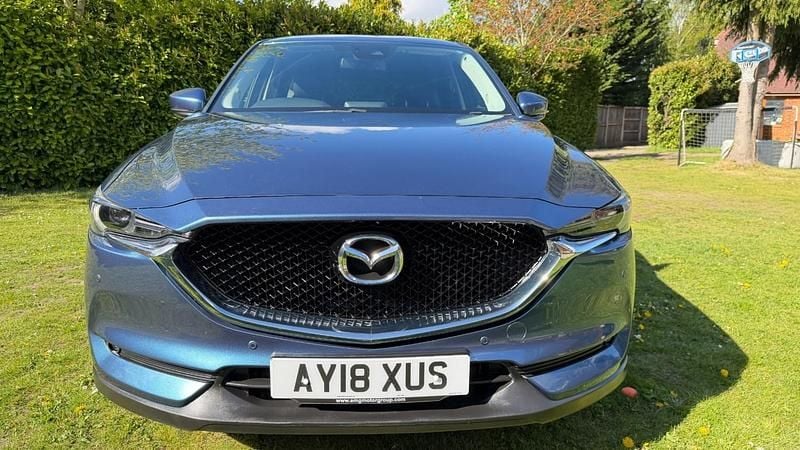 Used Mazda CX-5 150 HP (110 kW) 2018 Blue SUV