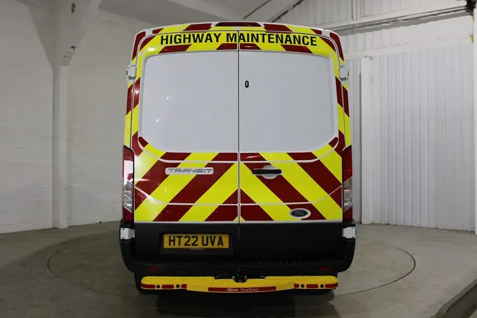 Used Ford Transit 130 HP (95 kW) 2022 White Van