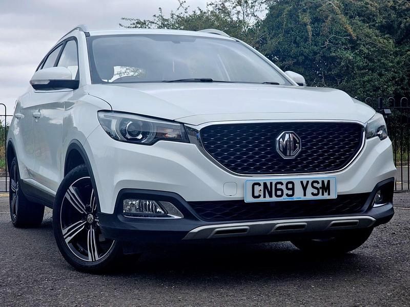 White Used 2019 MG ZS Exclusive Sedan | £6,688 - Image 1/4