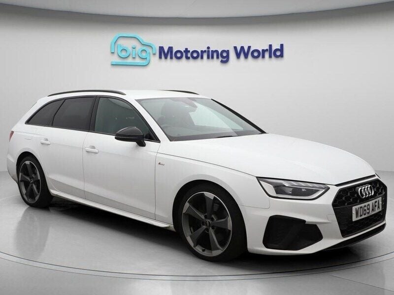 White Used 2020 Audi A4 Black Edition Estate | £21,200 (Fair price) - Image 1/4
