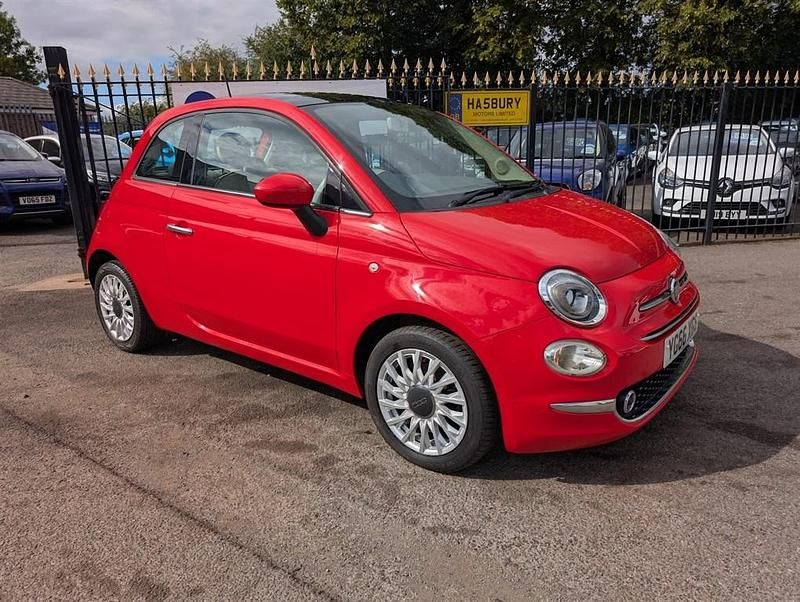 Pink Used 2016 Fiat 500 Lounge Hatchback | £5,990 (Fair price) - Image 1/4