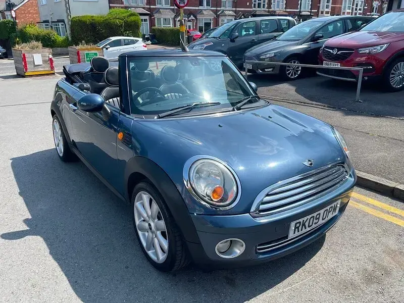 Used Mini Cooper Cabriolet 2009 Blue Cabriolet