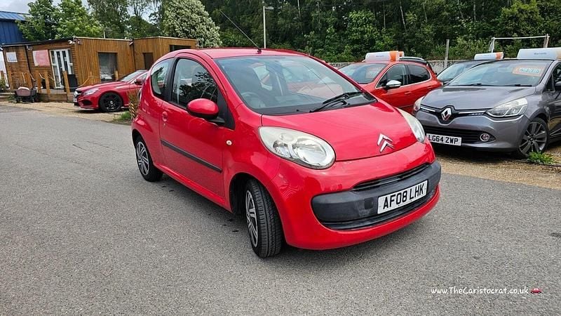 Red Used 2008 Citroën C1 Hatchback | £2,995 (Fair price) - Image 1/4