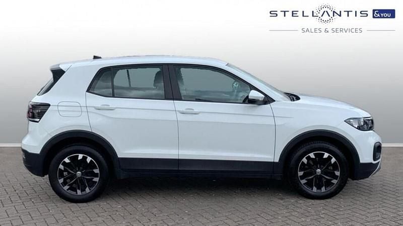 White Used 2019 VW T-Cross S SUV | £13,081 (Fair price) - Image 1/4