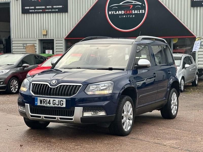 Used Skoda Yeti 105 HP (77 kW) 2014 Blue SUV