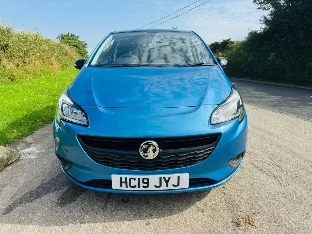 Used Vauxhall Corsa 75 HP (55 kW) 2019 Blue Hatchback
