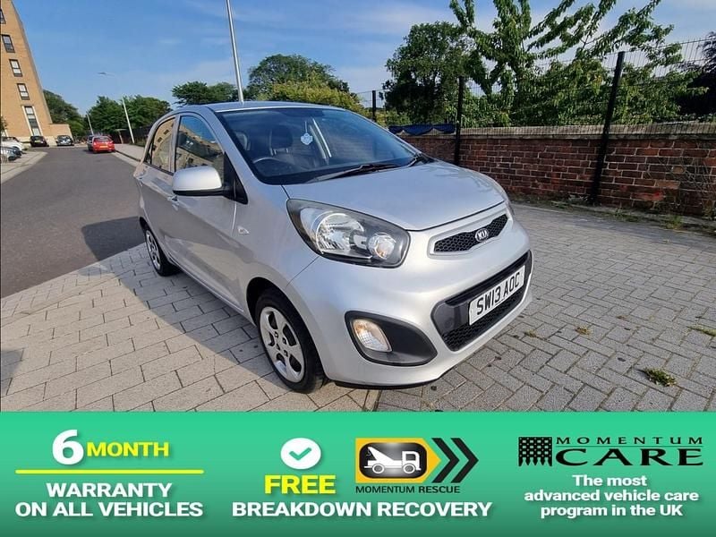 Used Kia Picanto 68 HP (50 kW) 2013 Silver Hatchback