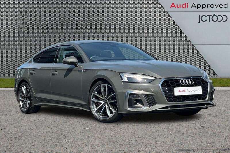 Grey Used 2023 Audi A5 Sportback S-Line Hatchback | £27,522 (Good price) - Image 1/4