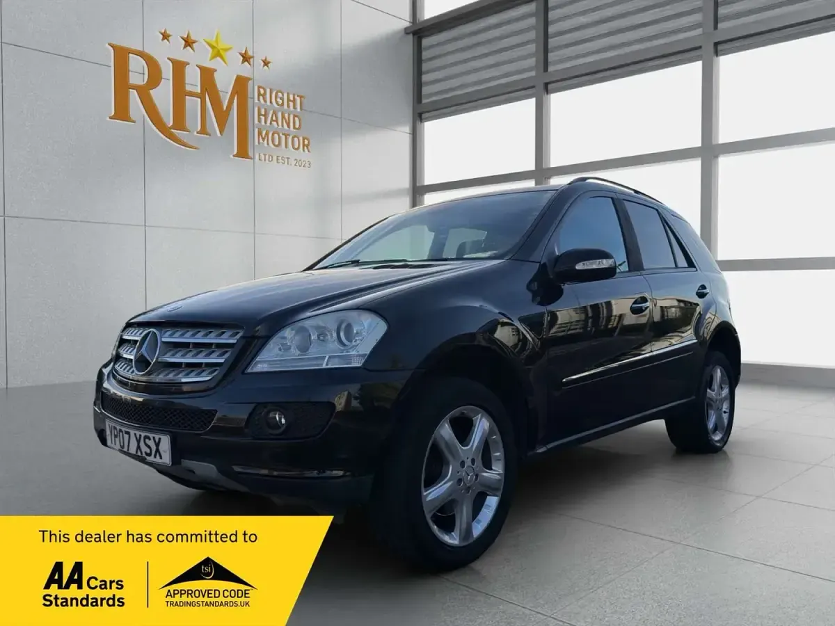 Used Mercedes ML280 Edition 190 HP (139 kW) 2007 Black SUV
