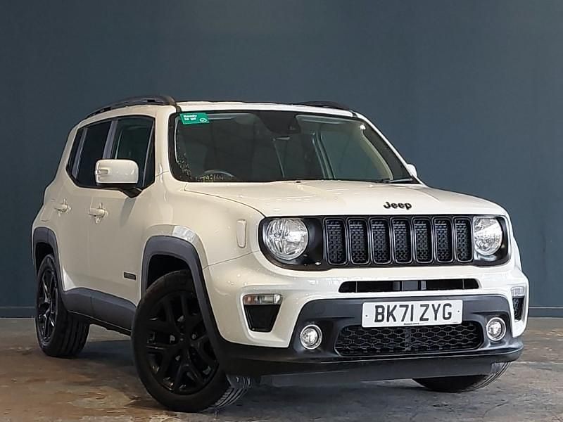 White Used 2021 Jeep Renegade Night Eagle SUV | £15,998 (Expensive) - Image 1/4