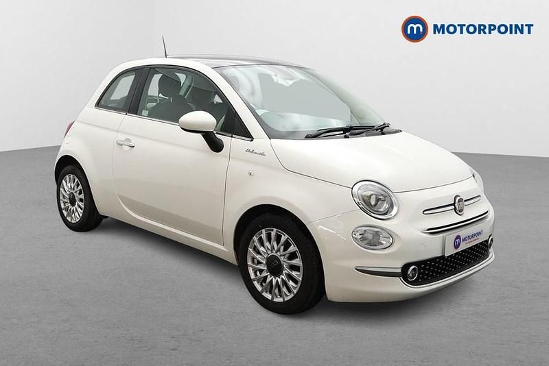 White Used 2021 Fiat 500 Dolcevita Hatchback | £10,099 - Image 1/4
