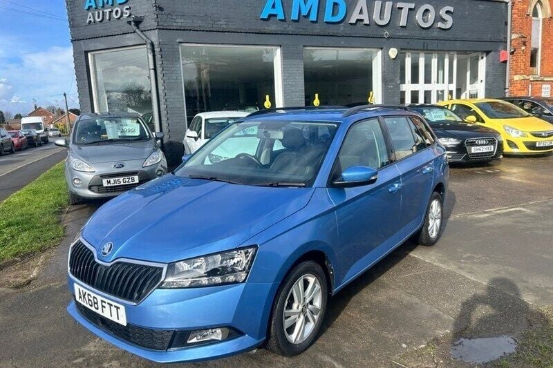 Blue Used 2018 Skoda Fabia SE Estate | £9,995 (Fair price) - Image 1/1