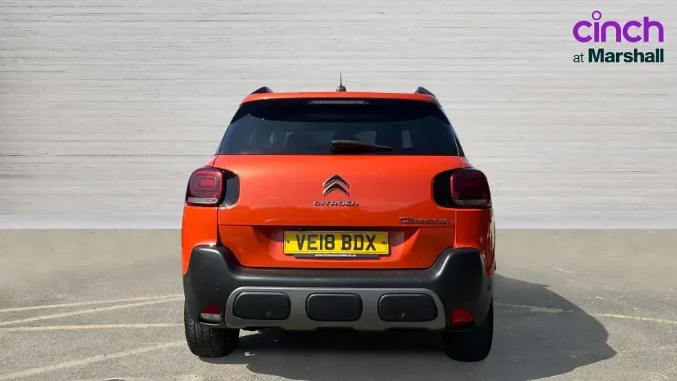 Used Citroën C3 Aircross Flair 110 HP (80 kW) 2018 Orange SUV