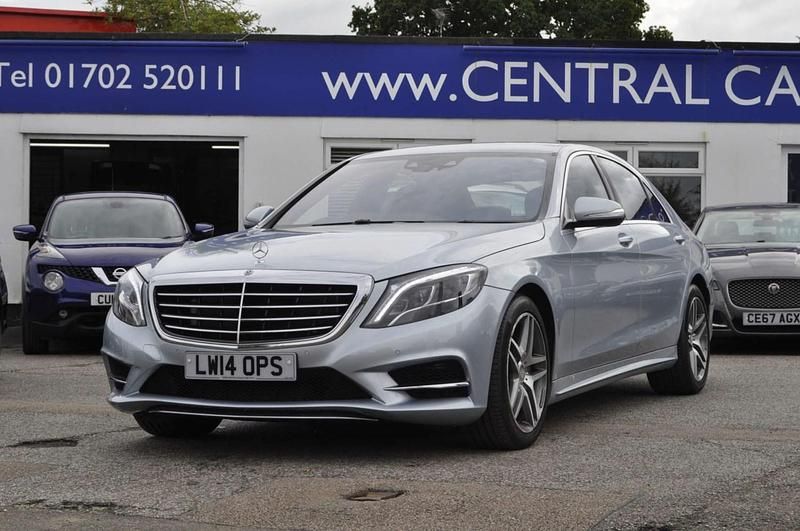 Used Mercedes S500L AMG line 2014 Silver Sedan