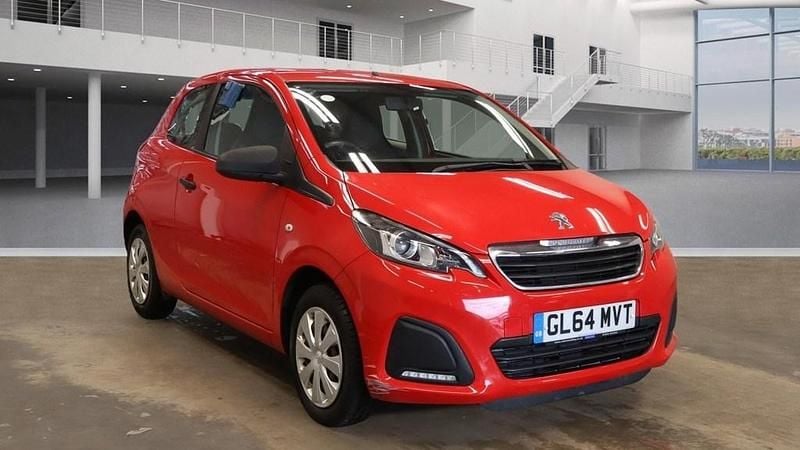 Red Used 2015 Peugeot 108 Access Hatchback | £3,695 (Fair price) - Image 1/4