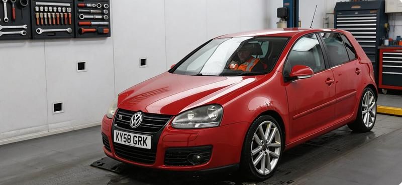Used VW Golf VI GT 2008 Red Hatchback