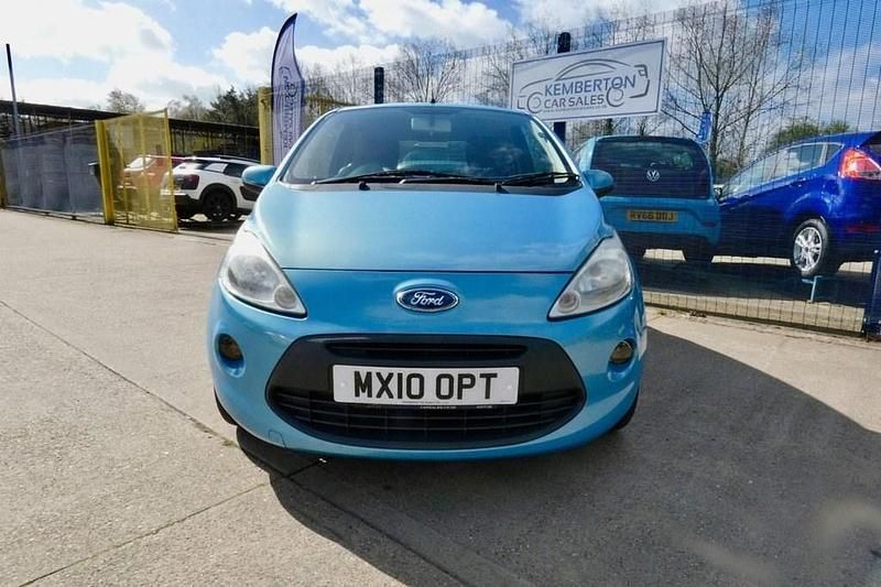 Used Ford Ka Zetec 69 HP (50 kW) 2011 Blue Hatchback