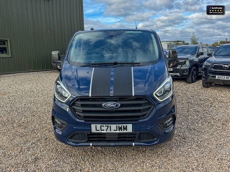 Used Ford Transit Custom Sport 185 HP (136 kW) 2021 Blue Van